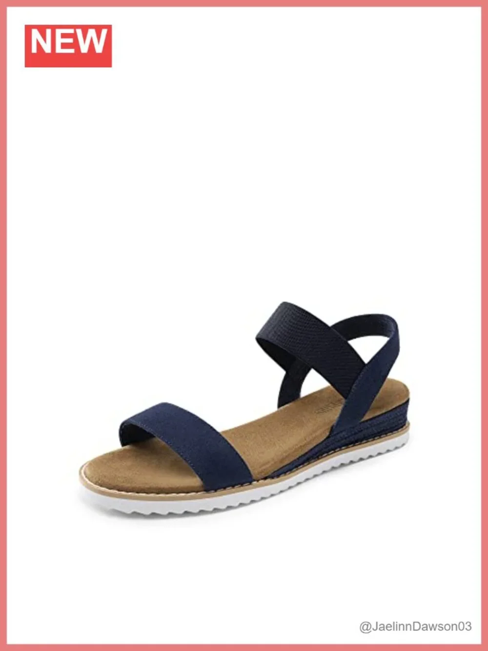 Wedge Espadrille Sandals Ankle Strap Stretch Elastic Open Toe Comfortable